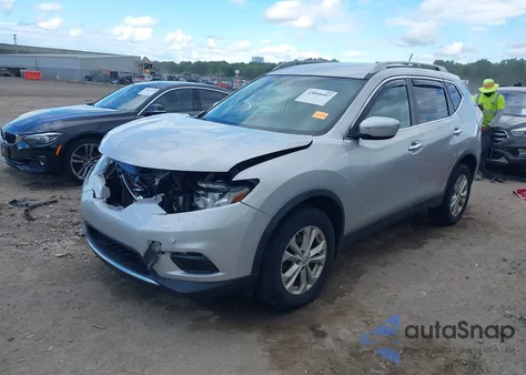 2014 Nissan Rogue Sv from USA, damaged, VIN 5N1AT2MV7EC834183